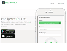 Tablet Screenshot of healthmatica.com